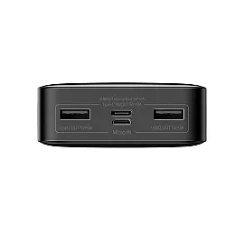Зовнішній акумулятор Baseus Bipow Digital Display 20000mAh 15W Черный (PPBD050101)