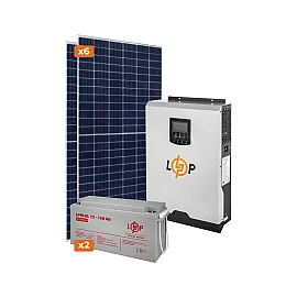 Обладнання для сонячної електростанції (СЕС) Стандарт 3,5 kW АКБ 3,6kWh Gel 150 Ah