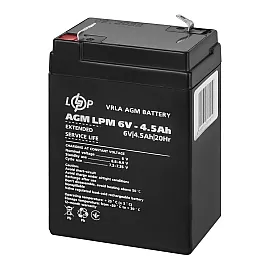 Акумулятор AGM LPM 6V - 4.5 Ah