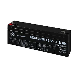 Акумулятор AGM LPM 12V - 2.3 Ah