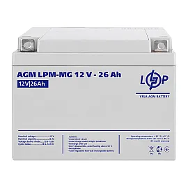 Акція. Акумулятор мультигелевий AGM LPM-MG 12V - 26 Ah