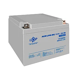 Акція. Акумулятор мультигелевий AGM LPM-MG 12V - 26 Ah