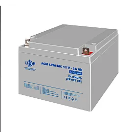 Акція. Акумулятор мультигелевий AGM LPM-MG 12V - 26 Ah