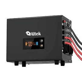 Автономний перетворювач напруги з зарядним пристроєм ALTEK ASU12  1000W DC12V