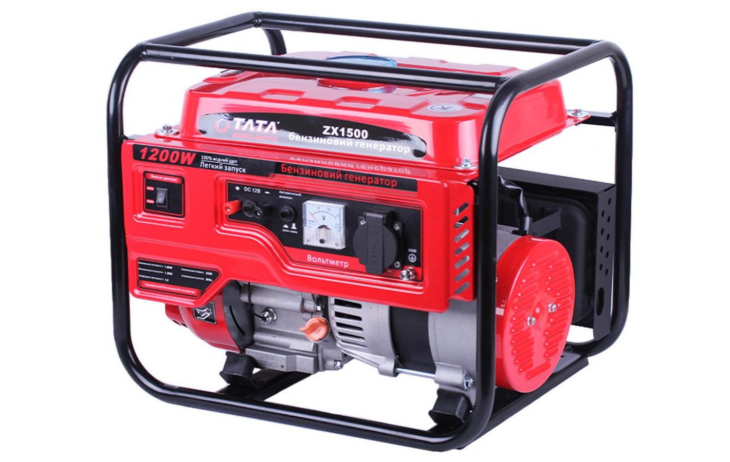  Генератор бензиновий ТАТА ZX1500 1.2 KW