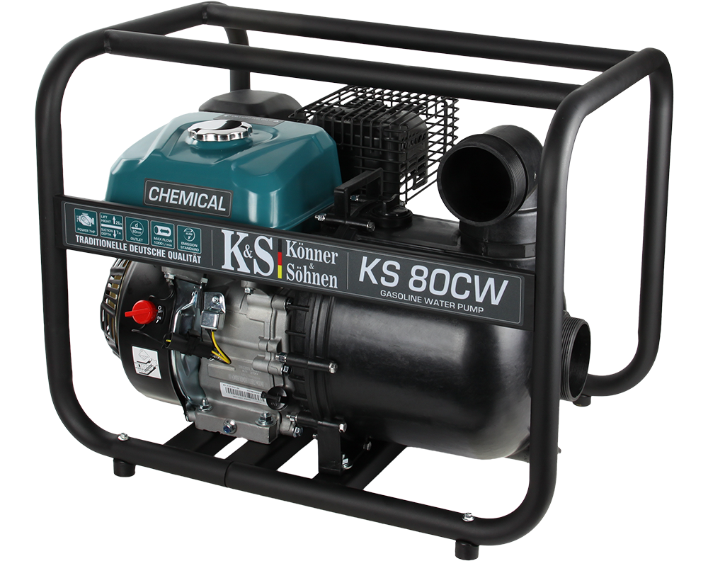 Мотопомпа бензинова Könner&Söhnen KS 80CW