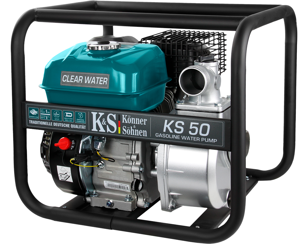 Мотопомпа бензинова Könner&Söhnen KS 50