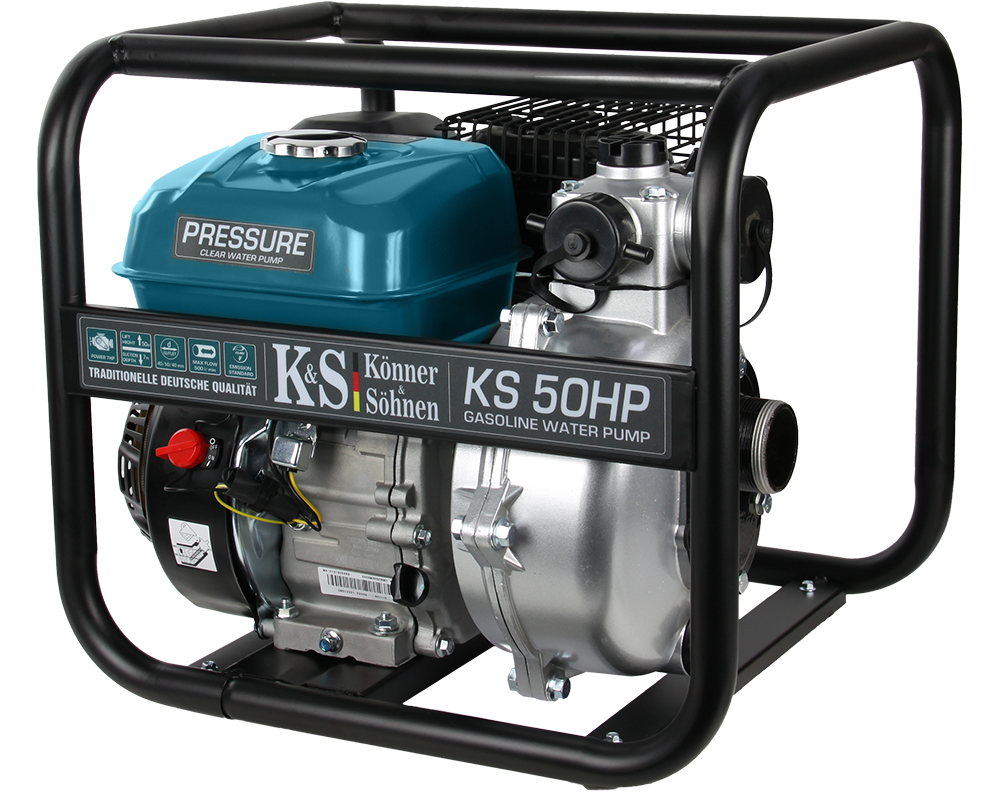 Мотопомпа бензинова Könner&Söhnen KS 50 HP