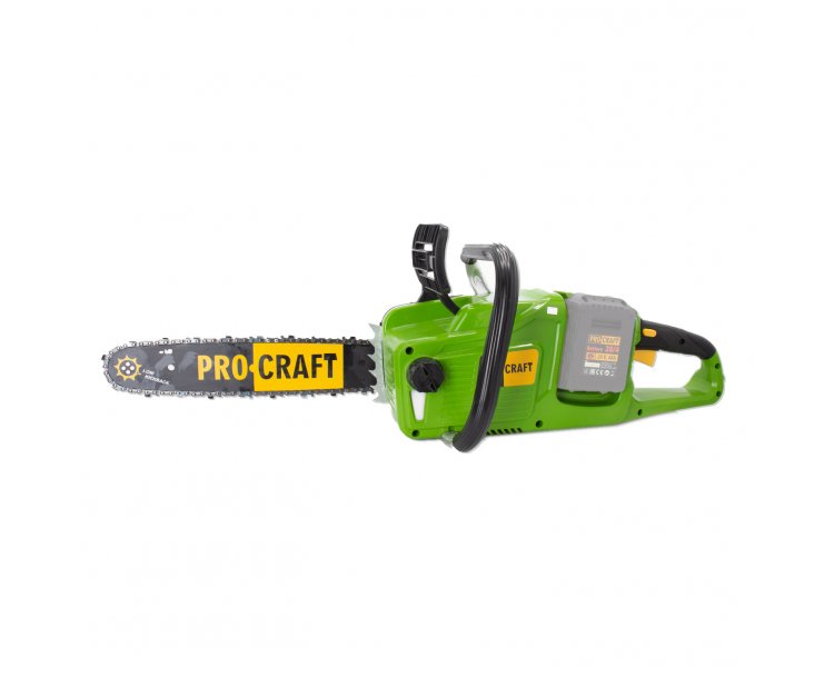 Акумуляторна ланцюгова пилка Procraft PCA40/2 (Без АКБ та ЗП)