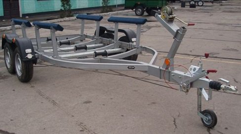 Корида для перевезення човнів двовісна КРД 050115