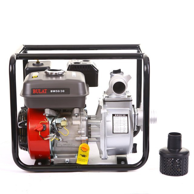 Мотопомпа BULAT BW50/30 (двиг. WM170F, 7,0 л.с.) Патрубок 50мм, 36куб/час