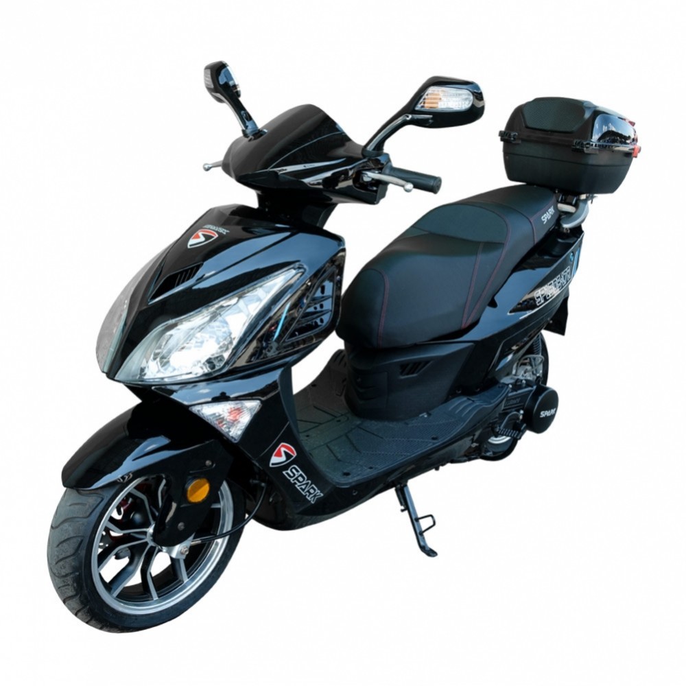 Моторолер Spark SP150S-17R (сірий, червоний, синій, чорний)